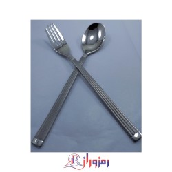 سرویس قاشق و چنگال 24 نفره 120 پارچه یونیک  طرح کبریتی مات